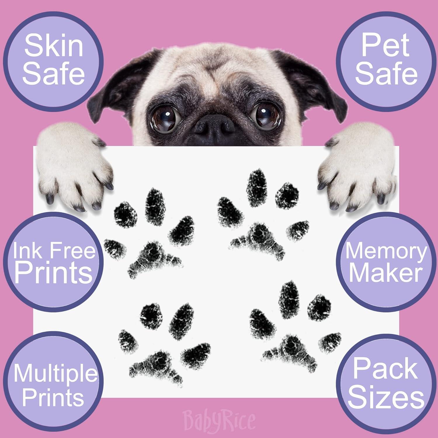 Dog Pawprints Kit Inkless paw prints