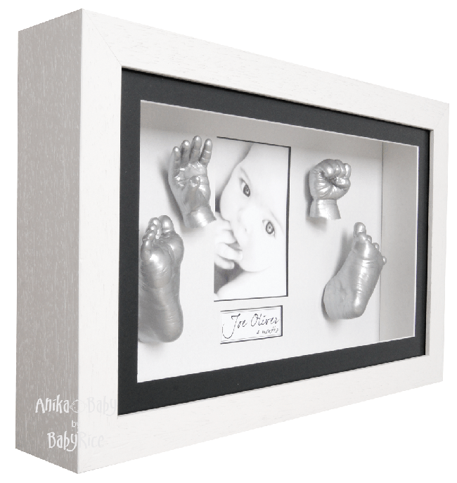 6 x 6 3D Deep Display/Craft/Casting Frame Black Choose from 6 mount colours 