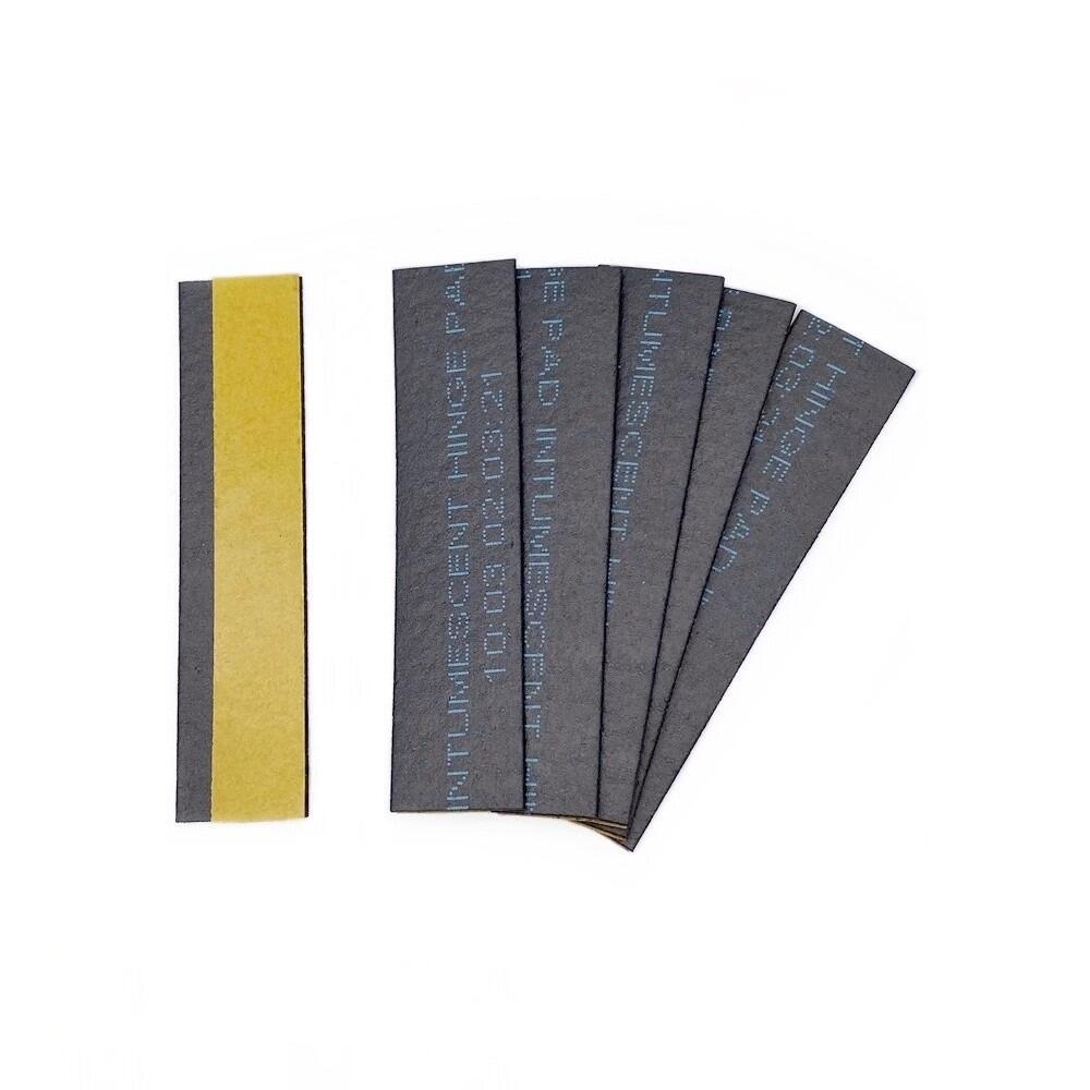 75 x 18mm fire essentials intumescent graphite hinge pad packs