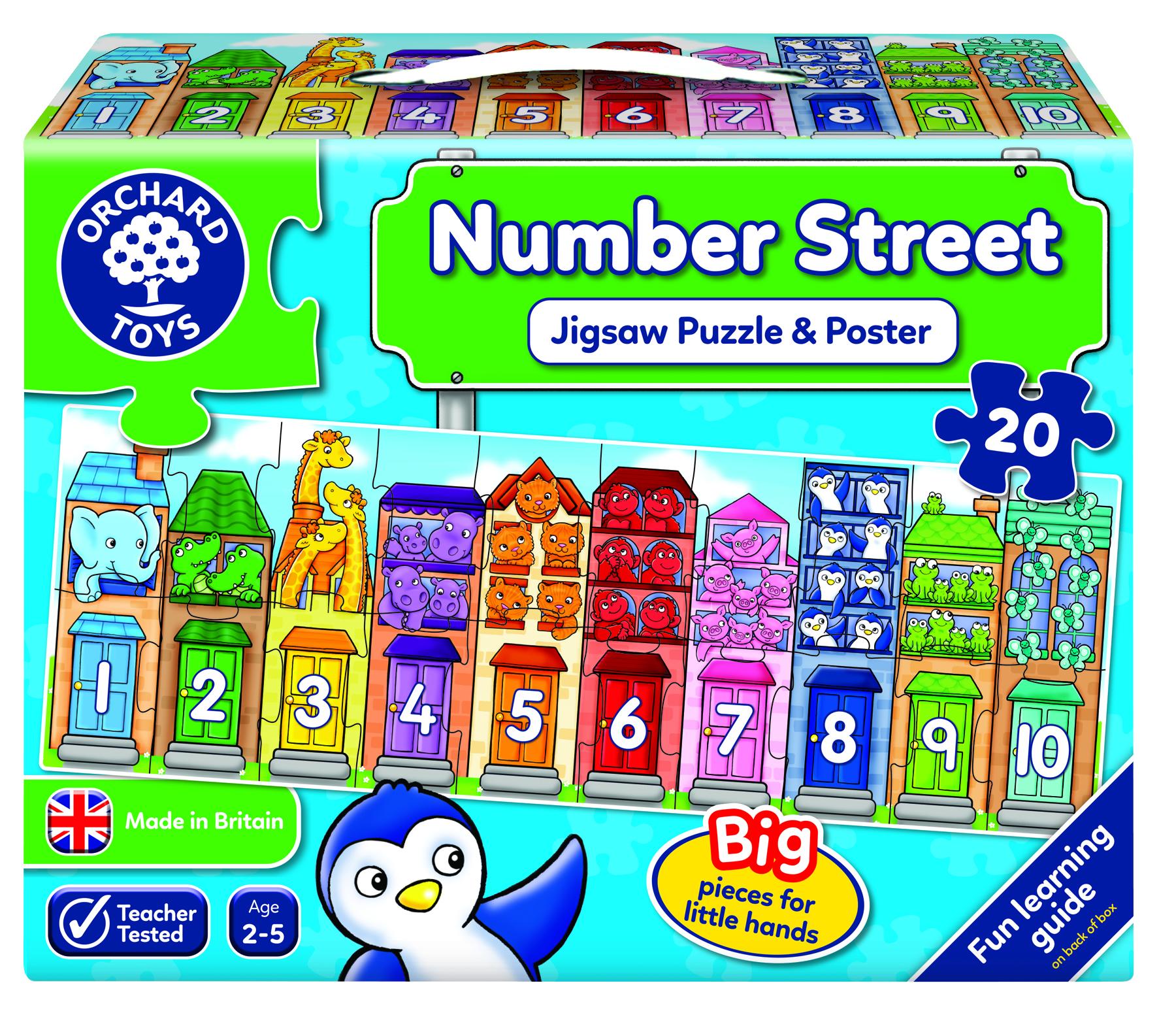 Orchard Toys Number Street Jigsaw Puzzle 