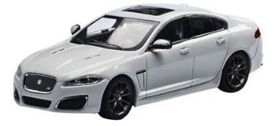 Jaguar XFR ,Polaris white, scale model IXO
