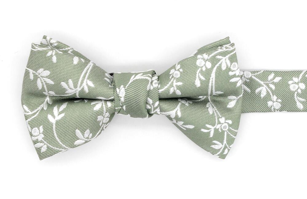 Mix-and-Match Leafy Floral Boys' Bow Tie