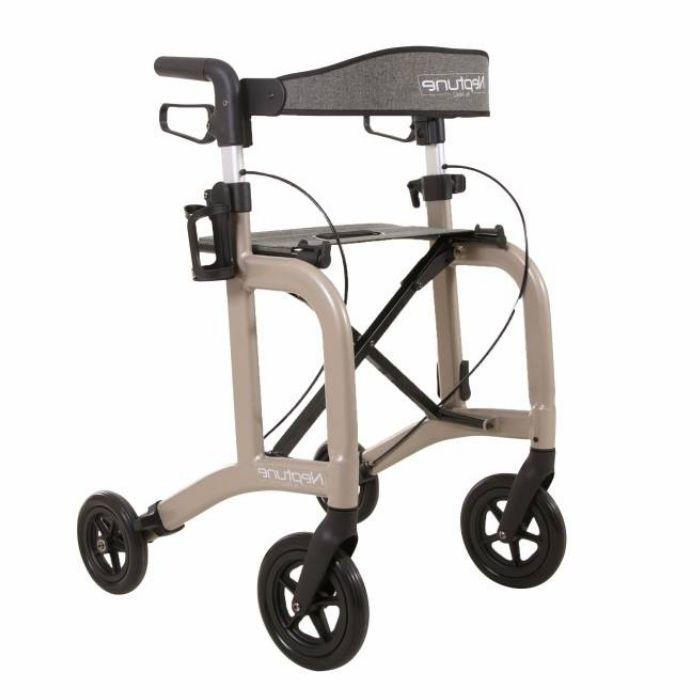 Neptune Rollator Champagne Mobility Aids for Arthritis Best