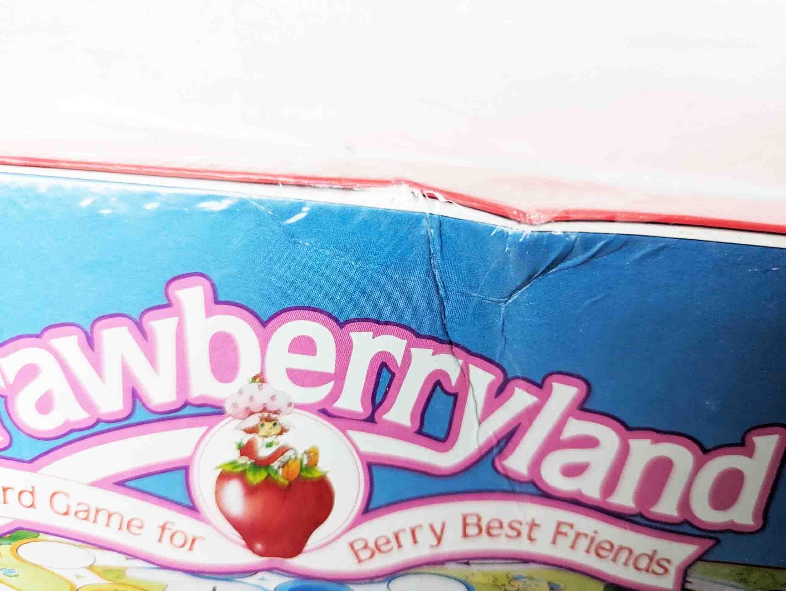 Strawberry Shortcake Strawberryland Rose Art Board Game 1992 Vintage Complete