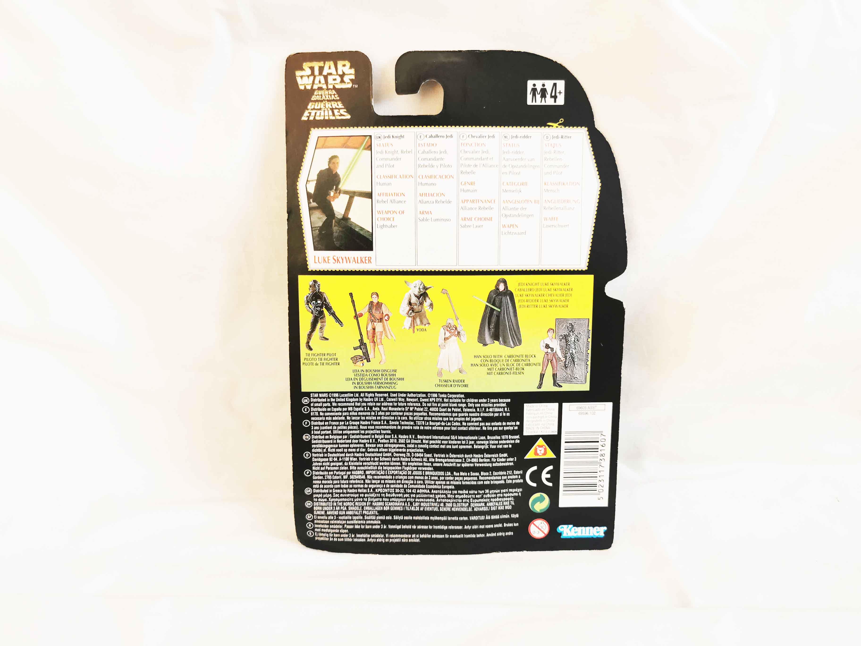 Star Wars Luke Skywalker Jedi Knight 3.75 Action Figure The Return Of the Jedi Power of the Force