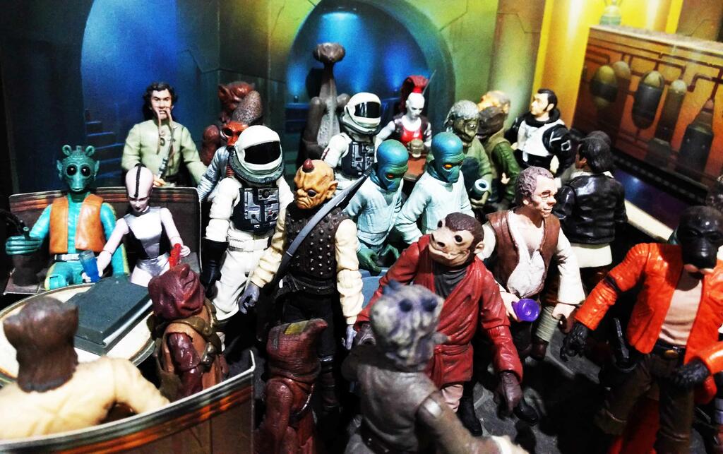 Star Wars 3.75" Action Figures a Night in Mos Eisley Cantina