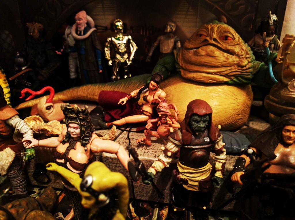 Star Wars Vintage Collection Jabba's Palace Action figures 3.75" scale