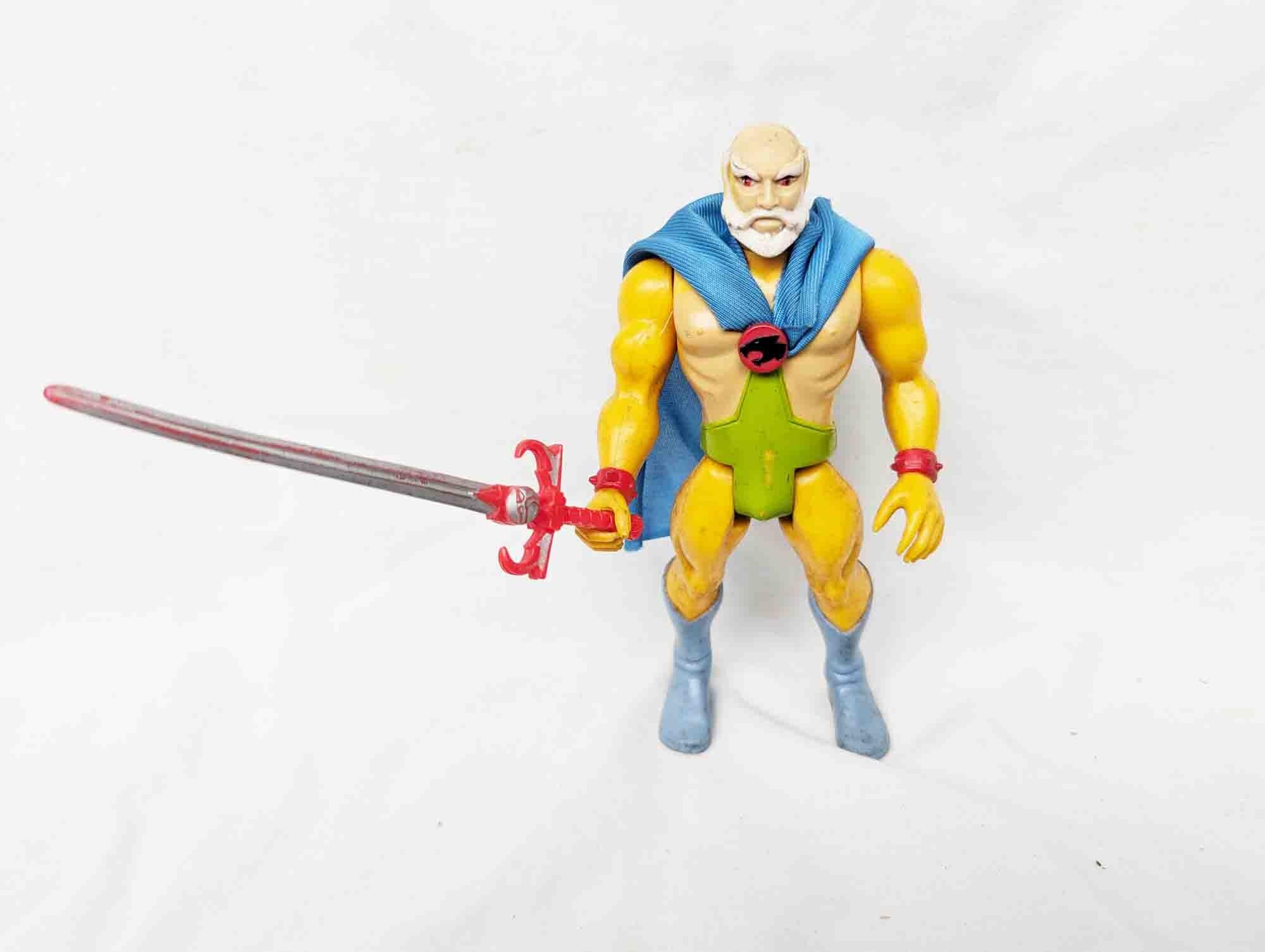 Jaga Thundercats With Sword Of Omens Action Figure LJN 6 no helmet