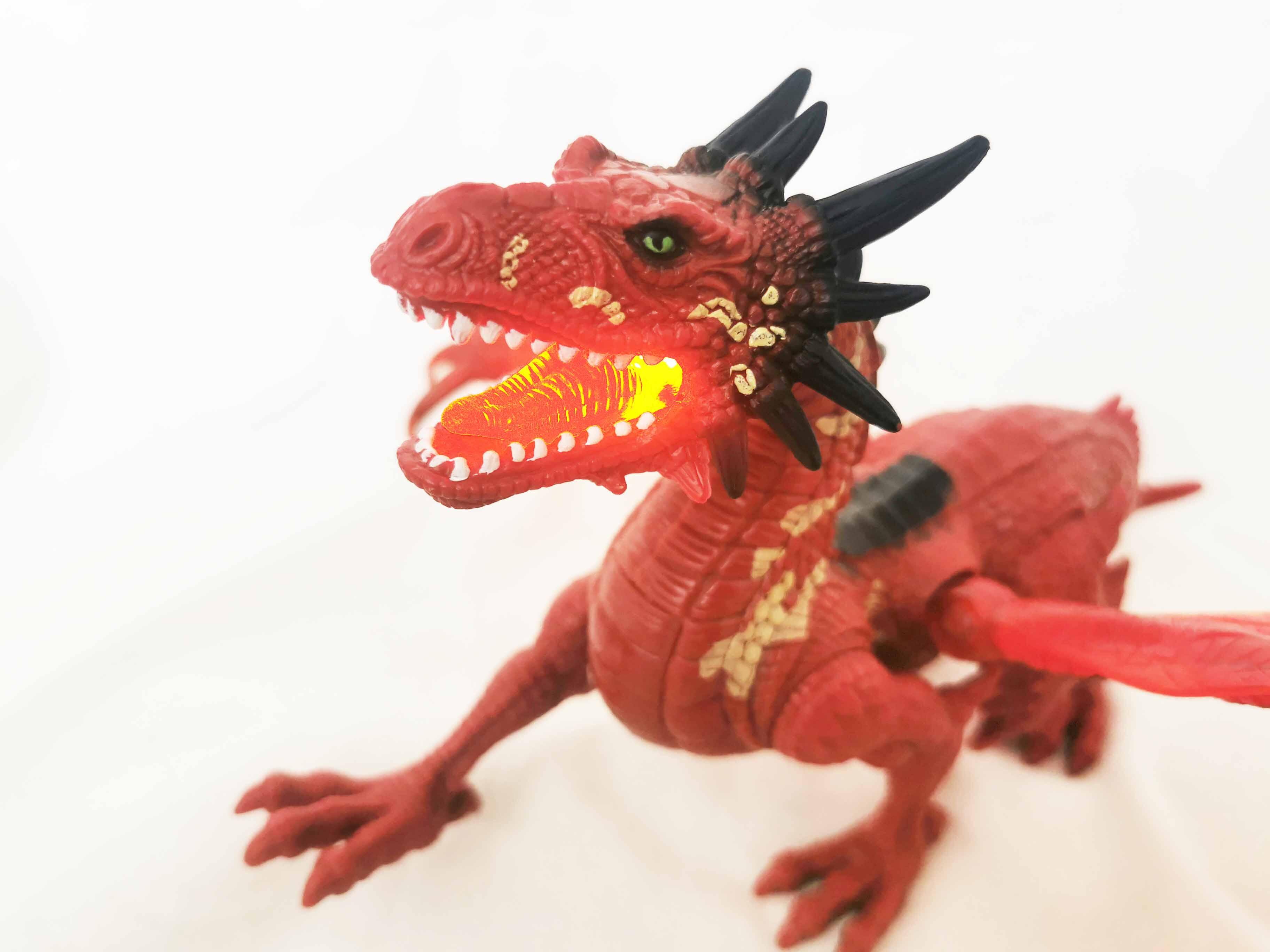 Red Dragon with lights Chap Mei for 3.75 action figures