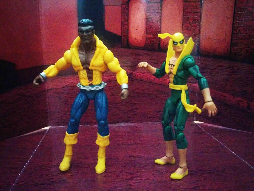 Marvel Universe Power man Luke Cage and Iron Fist Marvel Universe 3.75" Action Figures