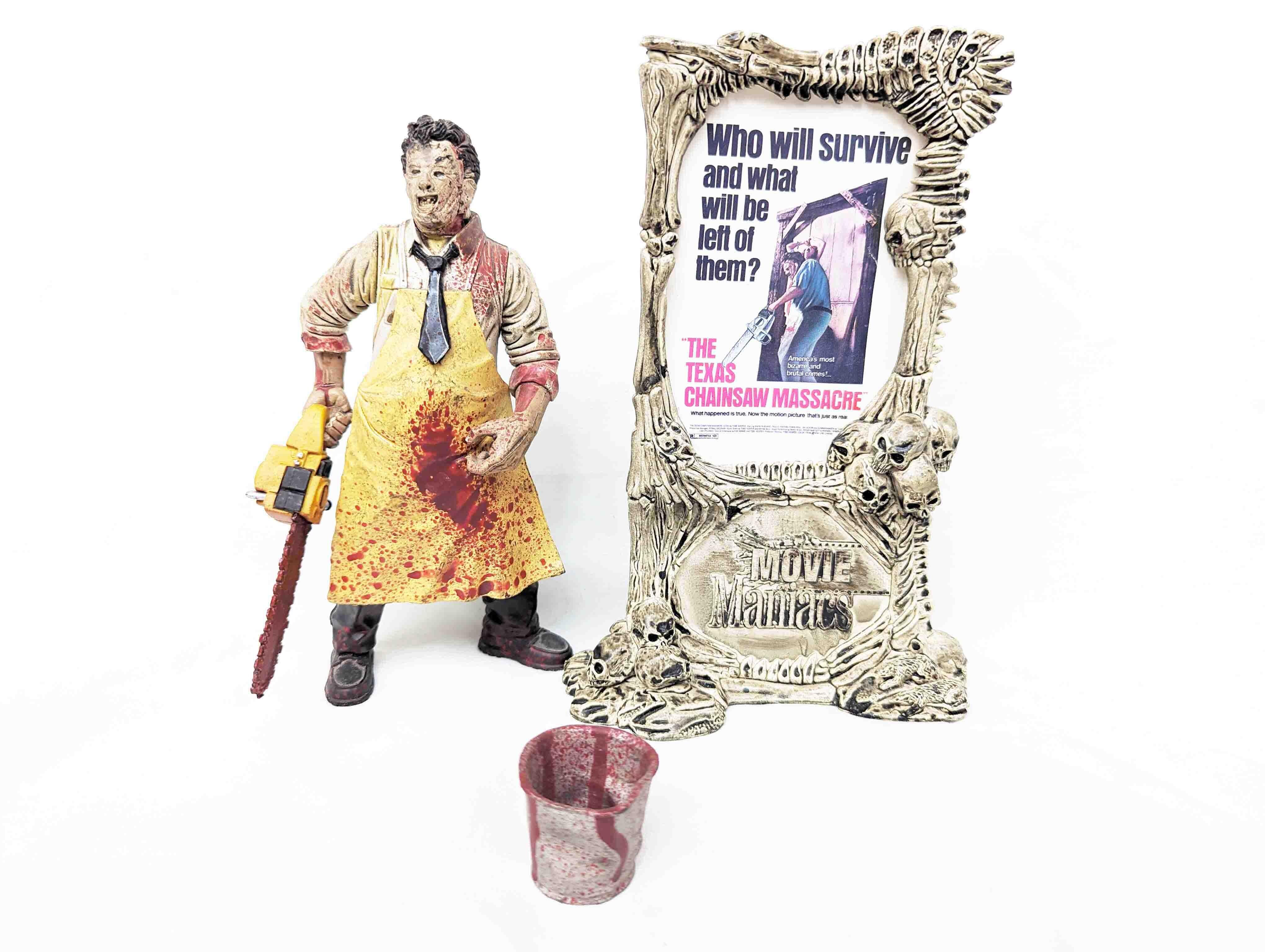 The Texas Chainsaw Massacre Leatherface McFarlane Movie Maniacs Series 1 Action Figure