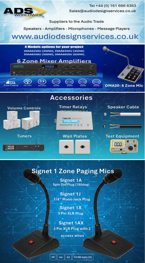 6 Zone Systems - Mics & Accessories