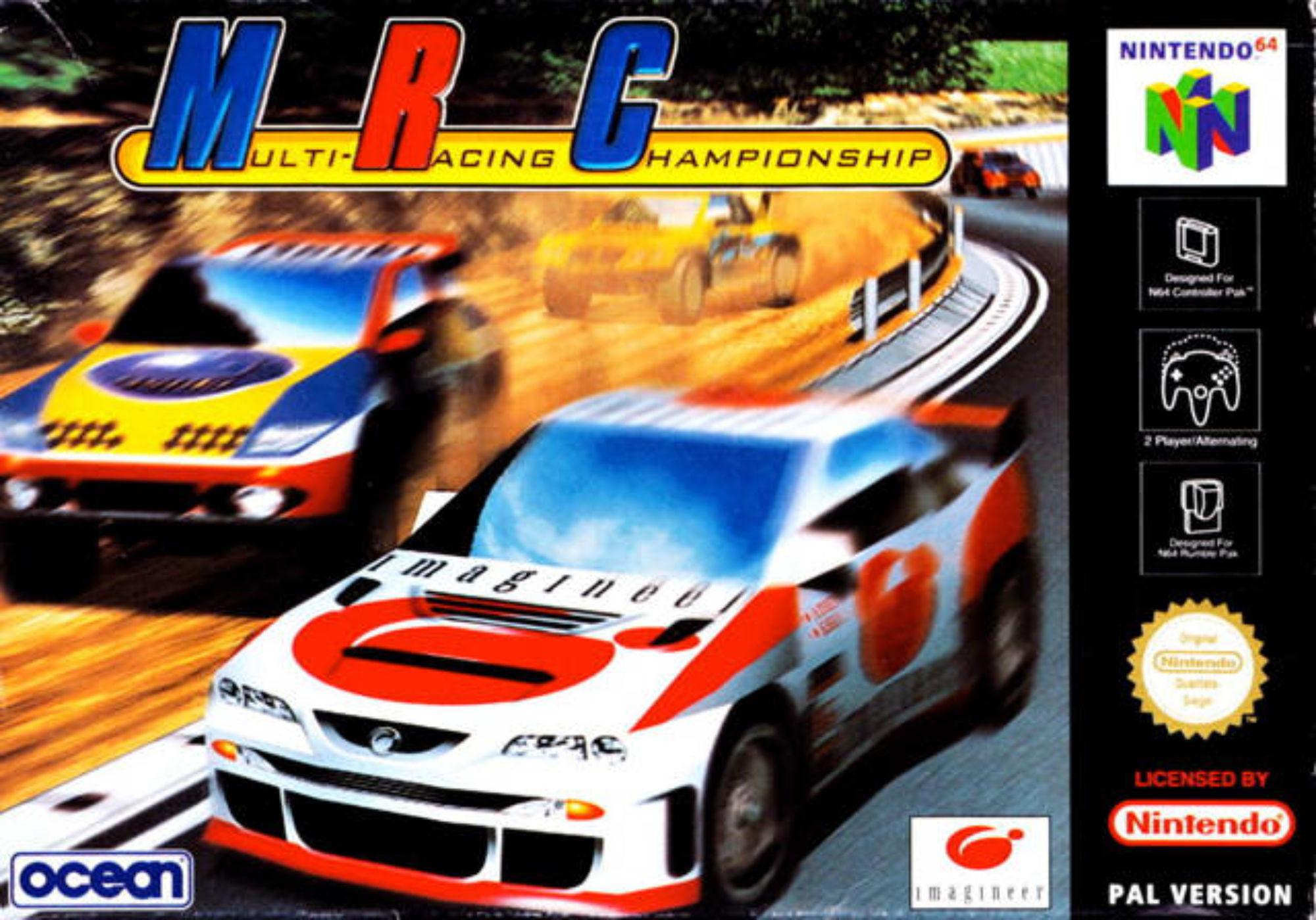 MRC Multi Racing Championship N64 Game PAL
