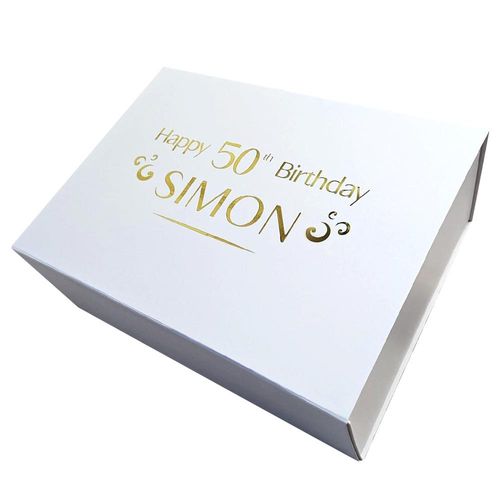 personalised birthday box
