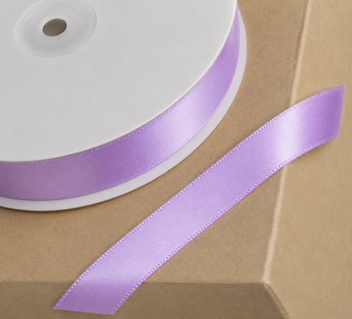 lilac narrow satin ribbon