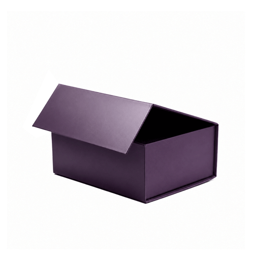 Purple small magnetic gift box