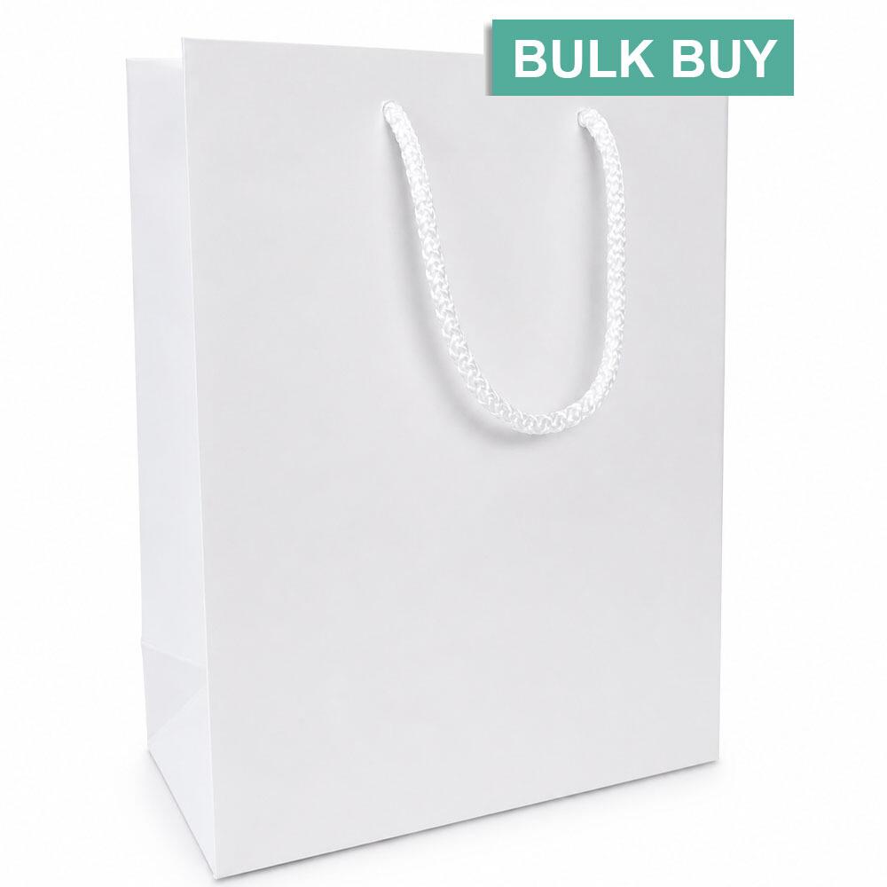 white A4 gift bag portrait