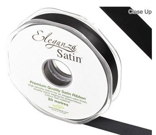 black satin ribbon