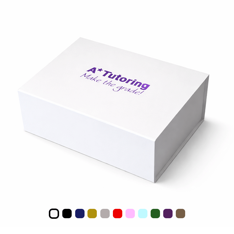 Branded Magnetic Box 280 x 220 x 110mm on a plain white background