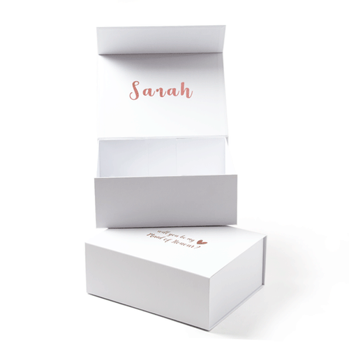 personalised maid of honour box