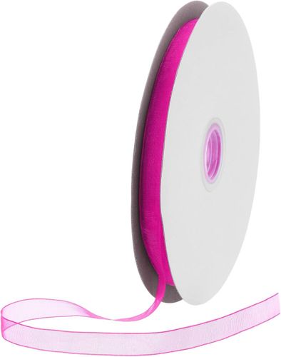 pink organza ribbon