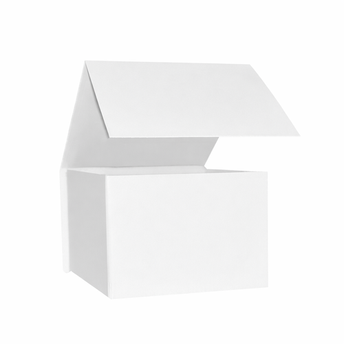 white magnetic gift box