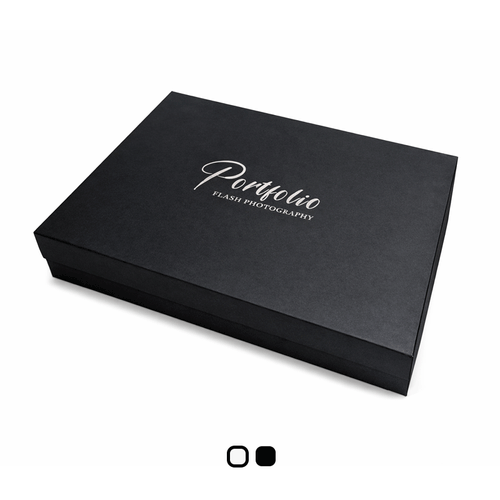 Branded magnetic A4 Shallow on a plain white background