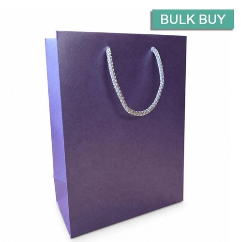 purple gift bag