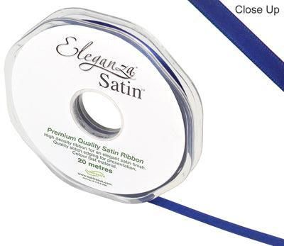 navy blue narrow ribbon