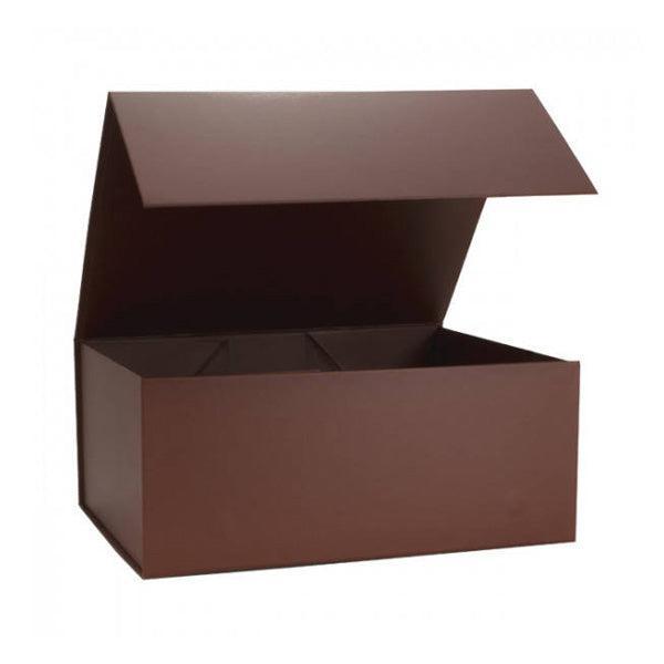 chocolate brown magnetic box