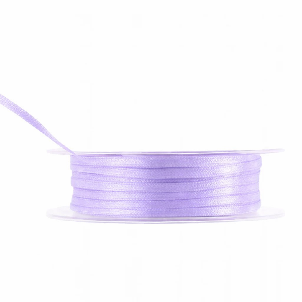 lavender 3mm satin ribbon