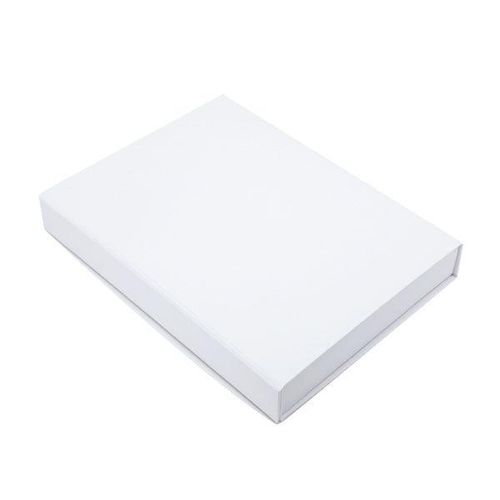 White A5 Shallow magnetic gift box