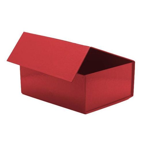 Red magnetic gift box