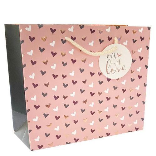 hearts gift bag