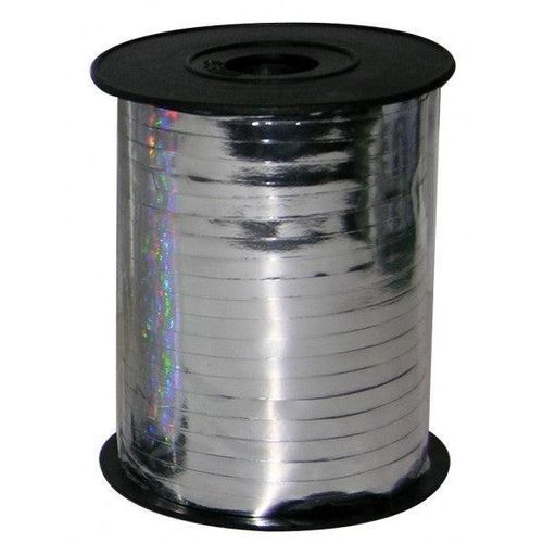 silver metallic curling ribbon