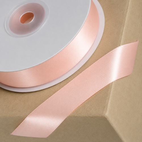 peach satin ribbon