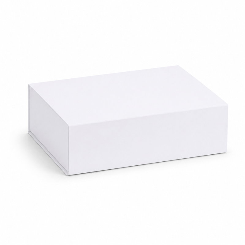 Eco friendly white closed box
