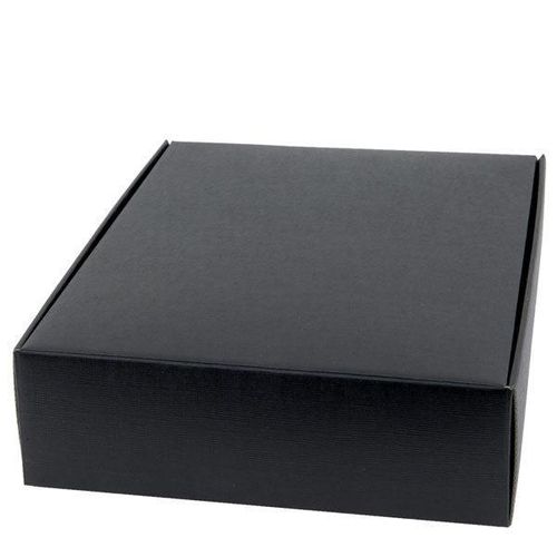 3 bottle black hamper box