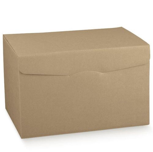 x, kraft hamper box