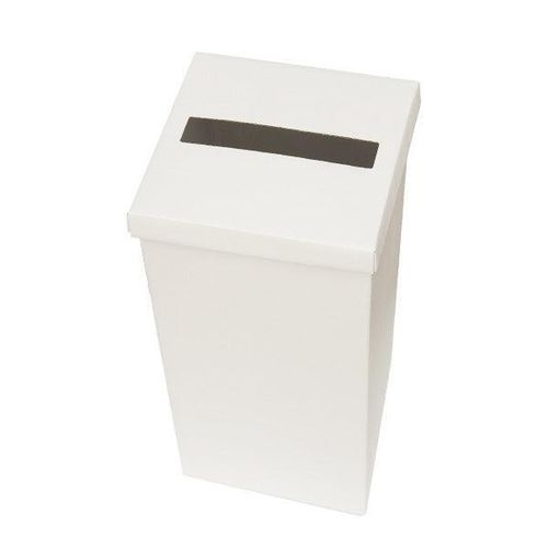 white wedding card box