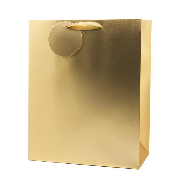 Gold Matt Metallic Large Bag