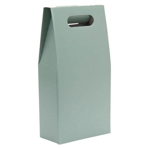 green double wine bottle box