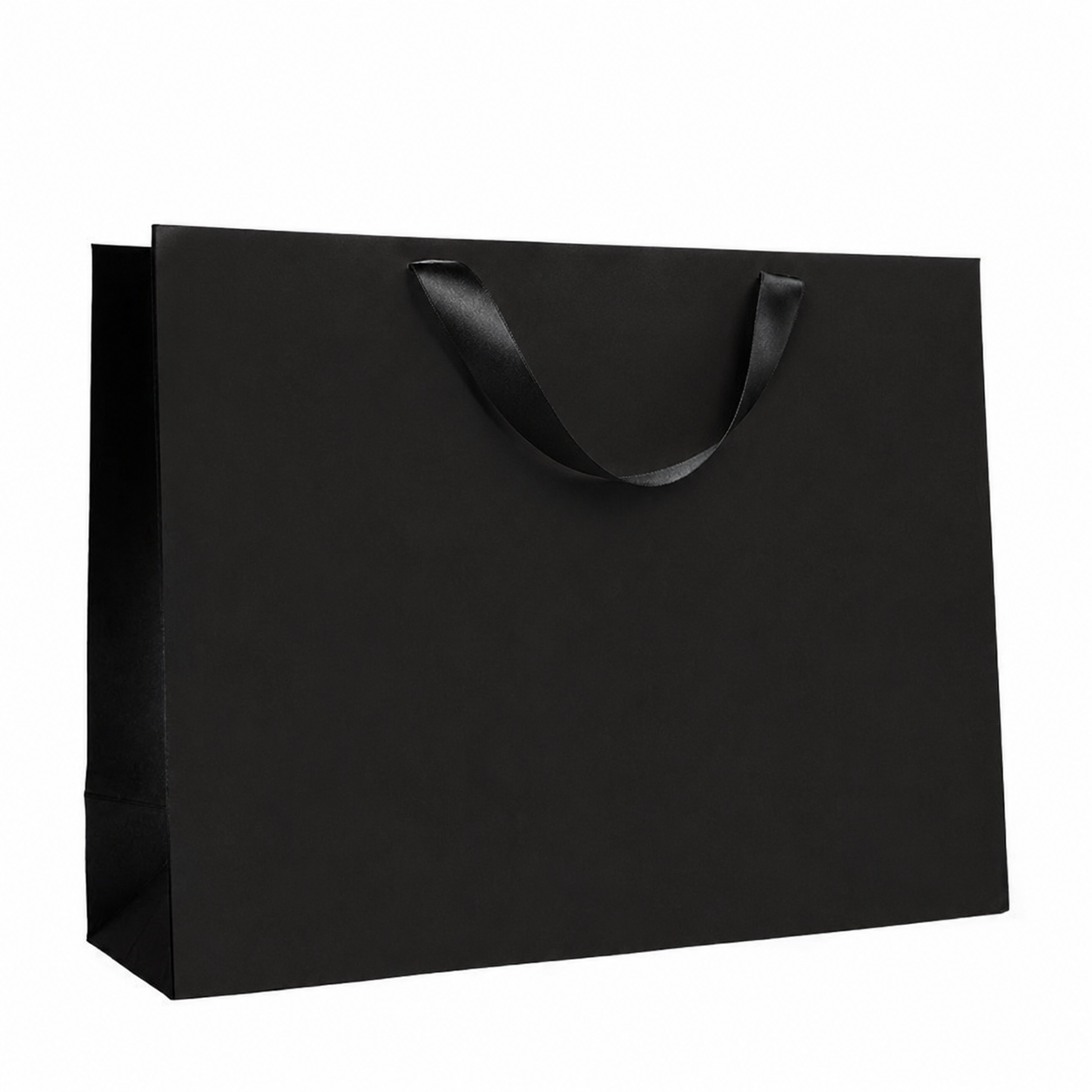 black matt large gift bag