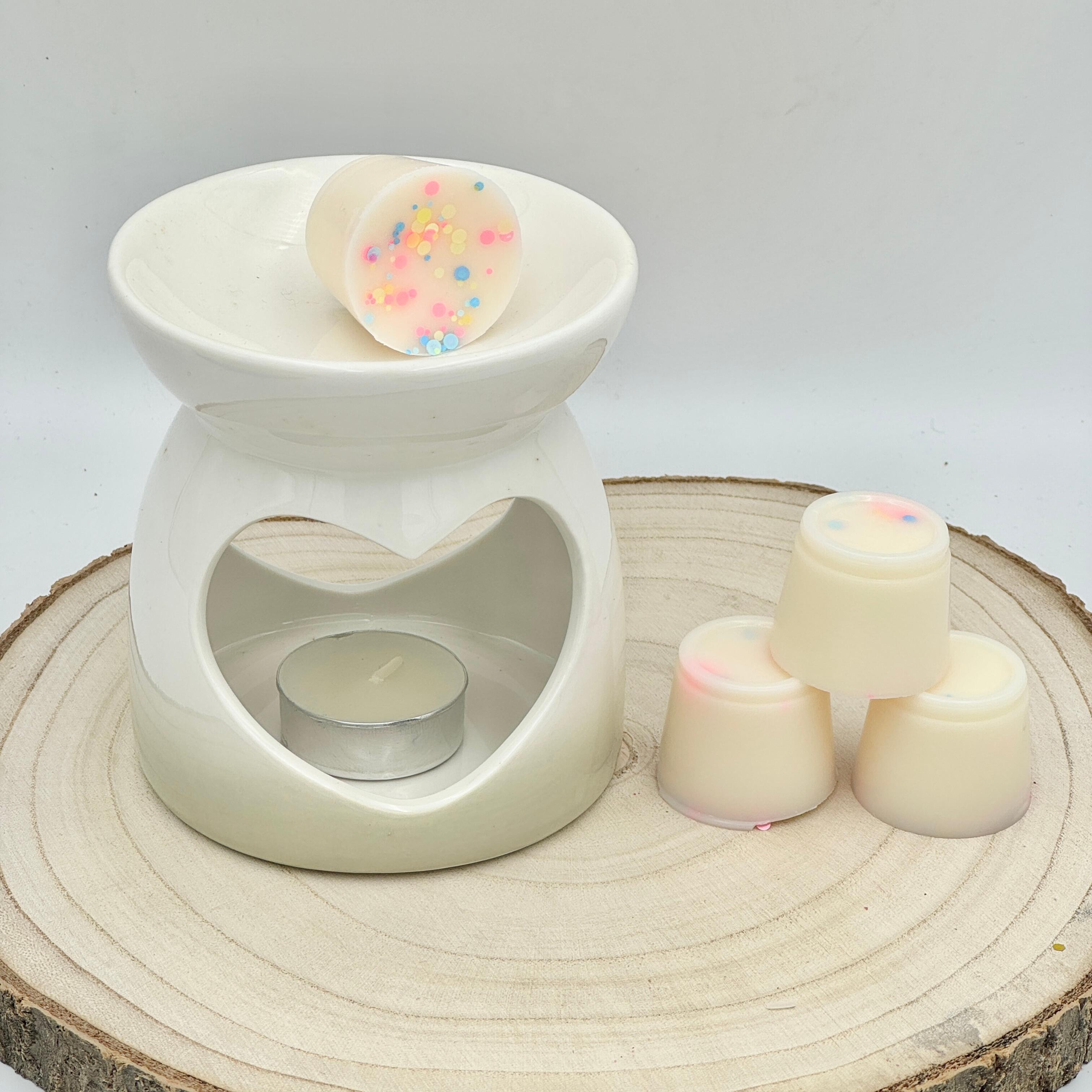 an image of rainbow drops wax melts