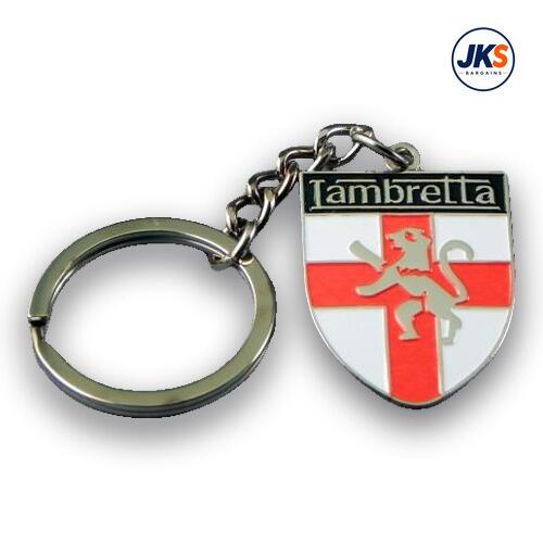 Lambretta England Shield Keyring