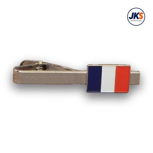 French Flag - Flag of France Tie Clip
