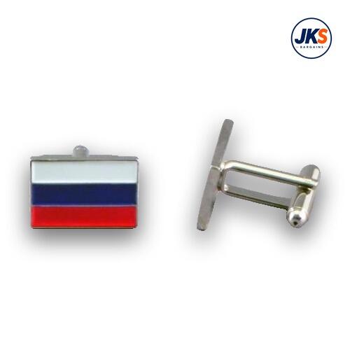 Russian Flag - Flag of Russia Cufflinks