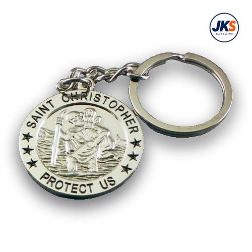 10 x Saint Christopher Keyrings