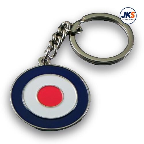 10 x RAF - MOD Roundel Keyrings
