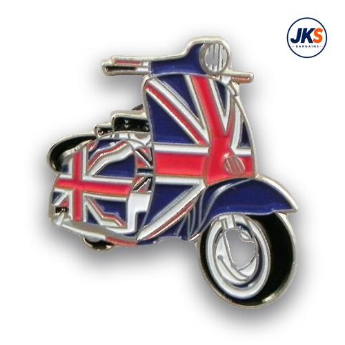 Union Jack scooter 2 Fridge Magnet